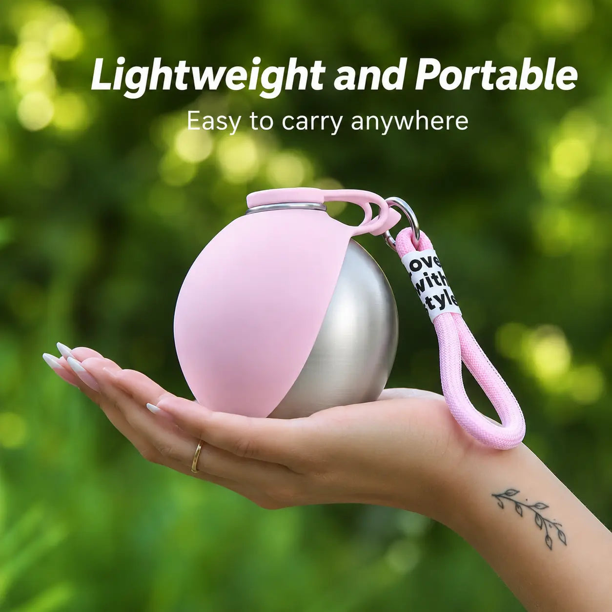 Premium Spill-Proof Dog Water Dispenser – High-Quality Portable Bottle for All-Terrain Travel with Easy One-Handed Operation and Guaranteed Leak-Free Performance
