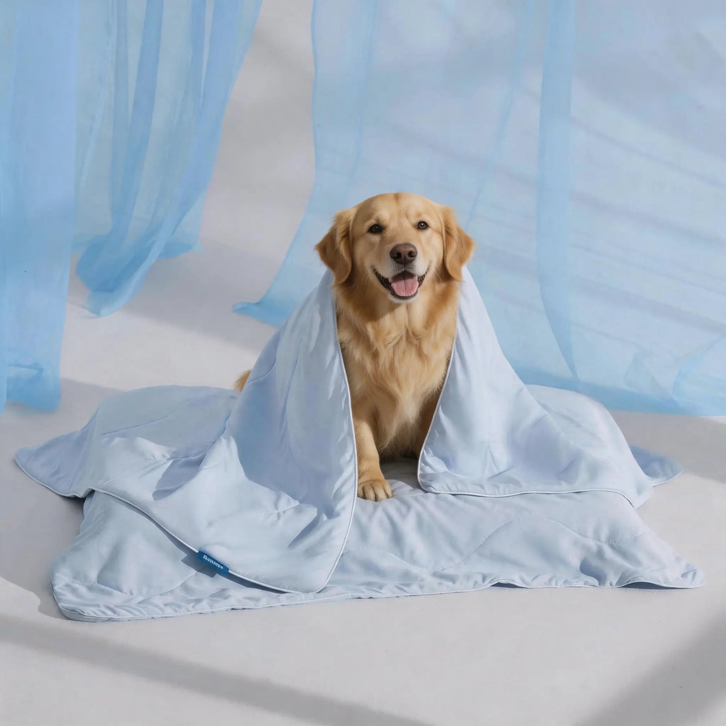 Bedsure Cooling Dog Blanket - Keeps Pets Cool, Lightweight Design, Breathable & Washable