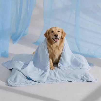 Bedsure Cooling Dog Blanket - Keeps Pets Cool, Lightweight Design, Breathable & Washable