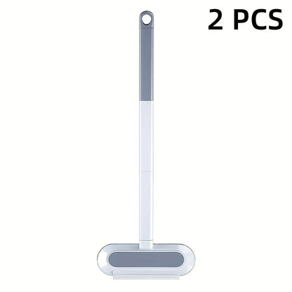 Upgraded Reusable Pet Hair Remover Brush – Extra-Long Handle Lint Cleaner for Dog & Cat Hair, Washable Multi-Surface Tool for Furniture, Bedding, Clothes & Car Interiors