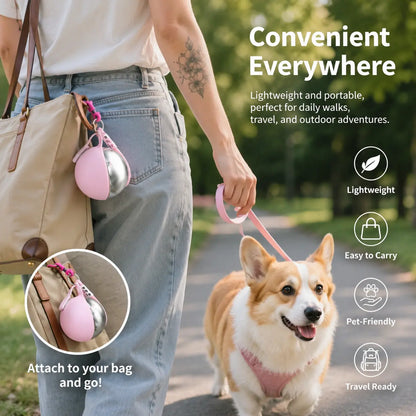 Premium Spill-Proof Dog Water Dispenser – High-Quality Portable Bottle for All-Terrain Travel with Easy One-Handed Operation and Guaranteed Leak-Free Performance