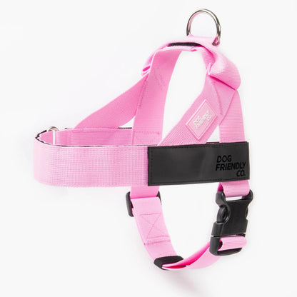 Dog Friendly Co. Harness - Easy to Fit No-Pull Design - Safe Secure and Comfortable - Ideal for All Dogs - Chafe-Resistant Lightweight Straps - Adjustable Straps for Perfect Fit