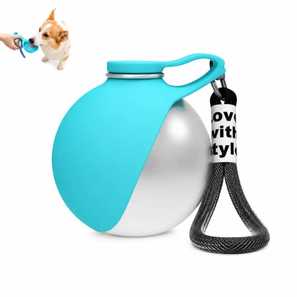 Premium Spill-Proof Dog Water Dispenser – High-Quality Portable Bottle for All-Terrain Travel with Easy One-Handed Operation and Guaranteed Leak-Free Performance