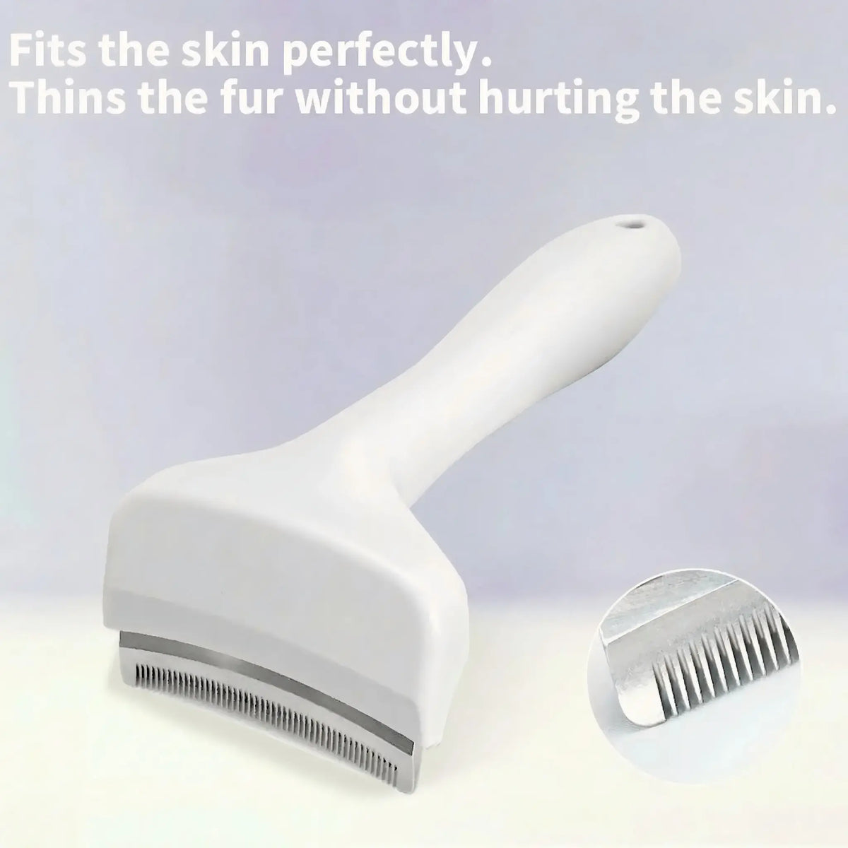 Premium Pet Deshedding Brush and Undercoat Rake for Long-Haired Dogs and Cats, Efficient Dematting and Fur Grooming Tool