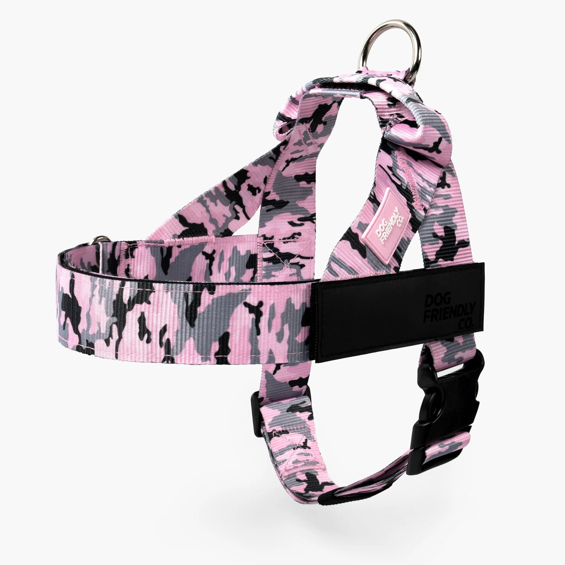 Dog Friendly Co. Harness - Easy to Fit No-Pull Design - Safe Secure and Comfortable - Ideal for All Dogs - Chafe-Resistant Lightweight Straps - Adjustable Straps for Perfect Fit